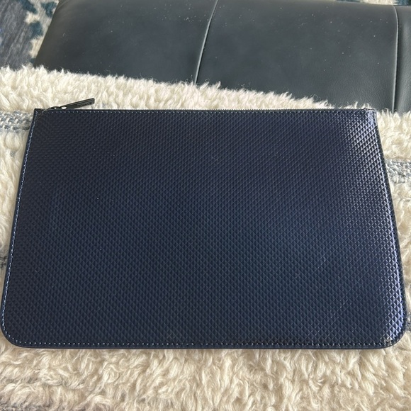 AWAY Metallic Blue Textured Pouch - Picture 2 of 6